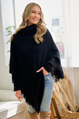 Midnight Girl Poncho