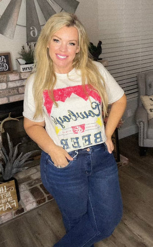 Cowboys & Beer Tan Tee