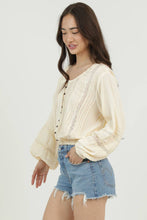 Ivory Lace Blouse