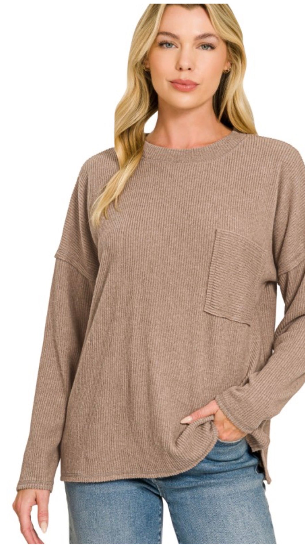 The Ranch House Ribbed Top