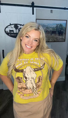 Wild West Mustard Tee