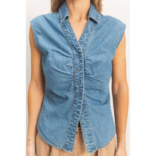 Denim Crush Top